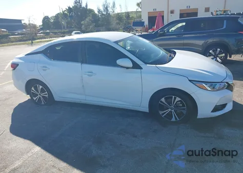 2022 Nissan Sentra Sv Xtronic Cvt z USA, uszkodzony, nr VIN 3N1AB8CV8NY244256